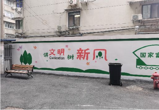 鹿寨社区墙绘
